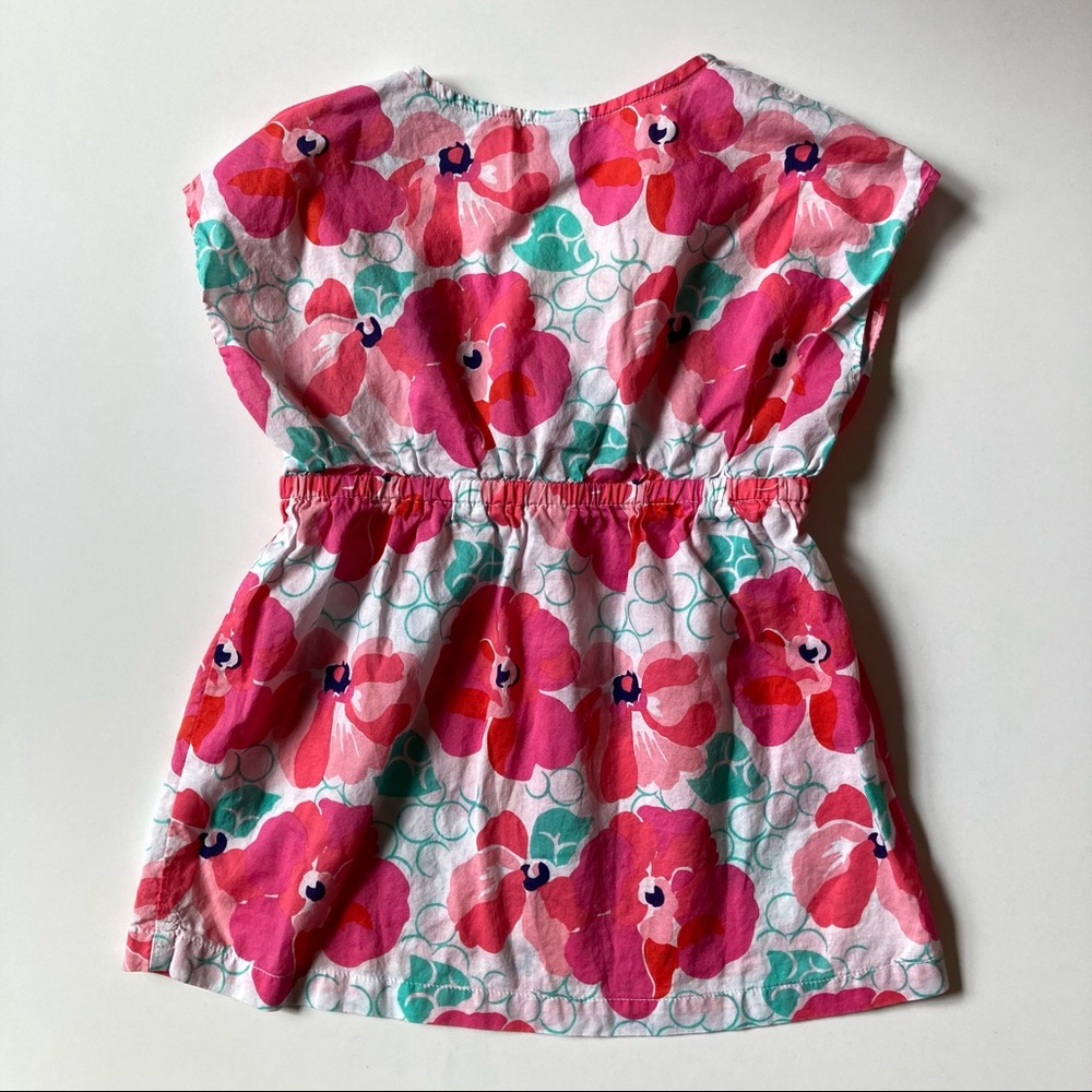Janie and Jack Tropical Empire Waist Tunic! - Picture 3 of 4